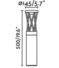 Baliza TWIST 10W de Faro Barcelona