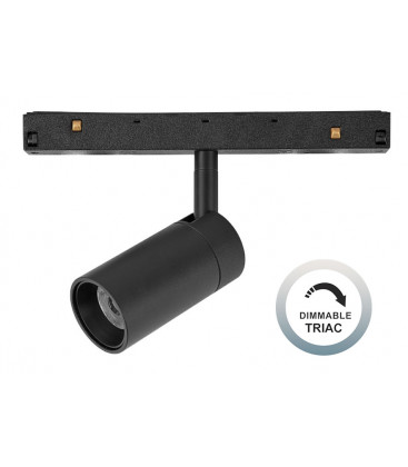 Foco de carril magnético MAGNETO 7W dimmable TRIAC de Mantra