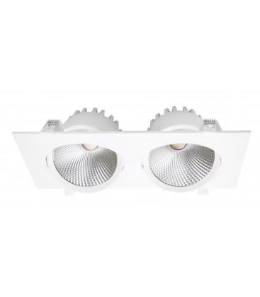 Downlight doble orientable OLLO LED 20W de Roblan