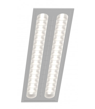 Pantalla troffer RACK LED 36W 1195x295mm CCT REGULABLE de Roblan