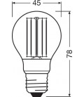 245907 LAMPARA STANDARD FIL LED REGULABLE E27 12W 2700K RETROFIT OSRAM