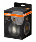 269989 LAMPARA GLOBO FIL LED E27 5W 1800K 125mm VINTAGE SMOKE 1906 OSRAM