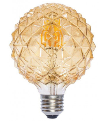 2601974 LAMPARA GLOBO PIÑA FIL LED AMBAR E27 6W