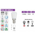 120699 BOMBILLA PEBETERA LED T26 E14 5W 6000K 470LM B&B