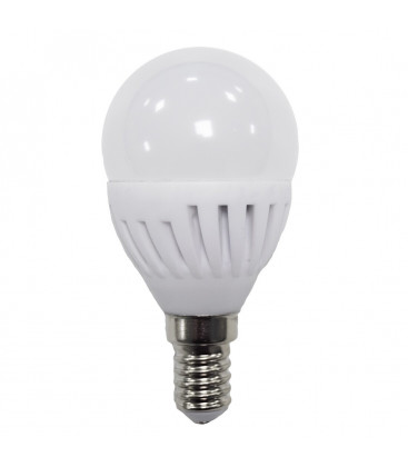 62432 LAMPARA LED ESFERICA 9W E14 4000K 900Lm ALG