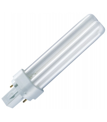 010625 LAMP. OSRAM DULUX D G24d-1 13W/840