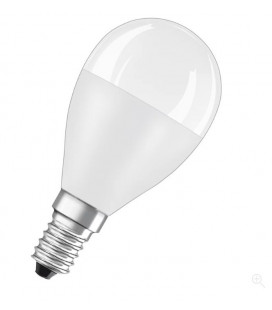 023125 LAMPARA ESFERICA LED E14 7W 6500K STAR OSRAM