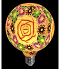 2601292 LAMPARA LED GLOBO FLOR NARANJA E27 4W 3000