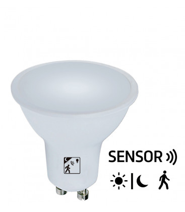 81.206/MCR/BL LAMPARA LED GU10 5W 4000K SENSOR ELECTRO DH