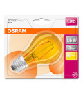 433922 LAMPARA STANDARD LED AMARILLA E27 2,5W STAR DECOR OSRAM