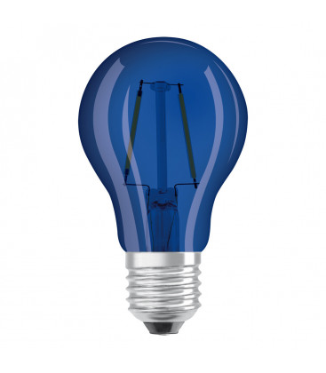 434004 LAMPARA STANDARD LED AZUL E27 2,5W STAR DECOR OSRAM