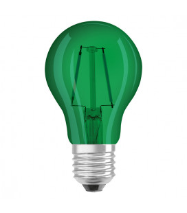 433984 LAMPARA STANDARD LED VERDE E27 2,5W STAR DECOR OSRAM