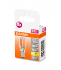 432871 LAMPARA T26 FIL LED E14 2,4W 2700K OSRAM