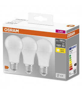 955493 3u LAMPARA STANDARD LED E27 8,5W 2700K BASE OSRAM