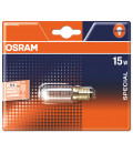 092928 LAMPARA INCAND PEBETERA TUBULAR 15W OSRAM