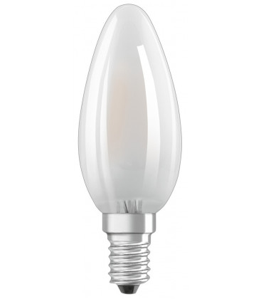 436503 LAMPARA VELA FIL LED MATE E14 4W 2700K RETROFIT OSRAM