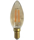 2601985 LAMPARA VELA FILAMENTO LED GOLD 4W E14