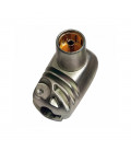 437501 BL CONECTOR ACODADO TV BLINDADO EASYF HEMBR