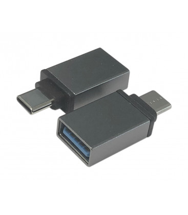 38.496 ADAPTADOR TIPO USB HEMBRA A TIPO C MACHO ELECTRO DH