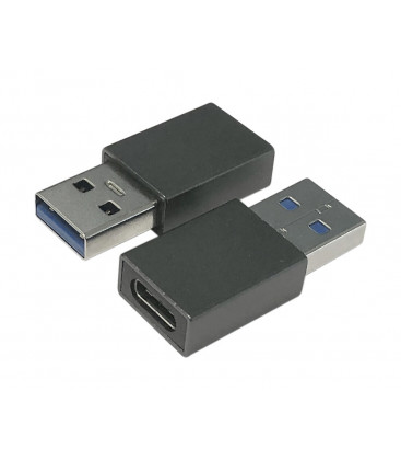 38.494 2ud ADAPTADOR TIPO USB MACHO A TIPO C HEMBRA ELECTRO DH