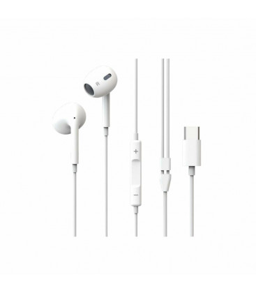 30425743 AURICULARES INTRAUDITIVOS BLANCOS 1,2m 210+ USB C KODAK