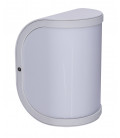 32128W APLIQUE EXTERIOR 1XE27 60W ALUMINIO BLANCO IP44 SEGGA GLOBO