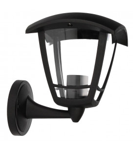 201640001 FAROL JARDIN BRAZO ABAJO NEGRO E27 BARLI GSC