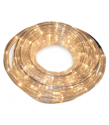 763 50m TUBO LUMINOSO FLEXIBLE LED CALIDO IP44