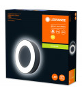 205215 PLAFON LED EXTERIOR RING 13W 3000K NEGRO LEDVANCE