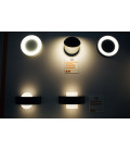 205215 PLAFON LED EXTERIOR RING 13W 3000K NEGRO LEDVANCE