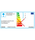 205253 PLAFON LED SQUARE 13W 3000K NEGRO IP44 LEDVANCE