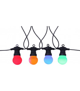 3407 GUIRNALDA LUCES DE CADENA LED NIRVANA COLORES 4,5m IP44