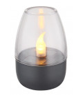 36703 VELA SOLAR DECORATIVA 1800K EFECTO FUEGO 9x6cm IP44 GLOBO