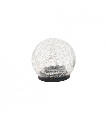 G2011/10 LAMPARA GLOBO SOLAR CRISTAL 10cm GALIX