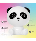 202800007 LAMPARA LED INFANTIL PANDA RGB + LUZ DIA RECARGABLE BLANCO 2,5W GSC