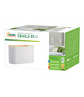 SLIP006001 APLIQUE BLANCO OVAL G9 SQUALLA