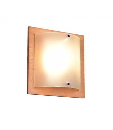 212600130 APLIQUE PARED E27 IP20 MADERA PALI TRIO