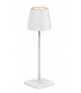 1950130-BL LAMPARA DE MESA REGULABLE CON CAMBIO DE TONO 3,5W 300lm BLANCA F-BRIGHT