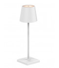 1950130-BL LAMPARA DE MESA REGULABLE CON CAMBIO DE TONO 3,5W 300lm BLANCA F-BRIGHT