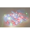 204805009 GUIRNALDA ALAMBRE LED RGB 5 MT. A PILAS