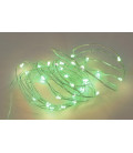 5204404 GUIRNALDA ALAMBRE LED VERDE 2M PILAS