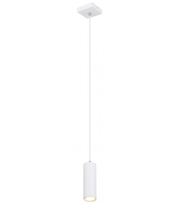 57911HW LAMPARA COLGANTE 1xGU10 35W 230V BLANCO ROBBY GLOBO