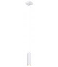 57911HW LAMPARA COLGANTE 1xGU10 35W 230V BLANCO ROBBY GLOBO