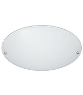 6196011-01 PLAFON REDONDO CRISTAL OPAL BLANCO E27