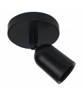 SLIP005041 LAMPARA DE FOCO PVC GU10 NEGRO SPECTRUM