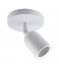 SLIP005040 LAMPARA DE FOCO PVC GU10 BLANCO SPECTRUM