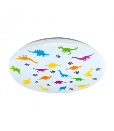 03646 PLAFON INFANTIL LED TECHO 28W IP44 4000K 2900Lm DINOSAURIOS STRÜHM