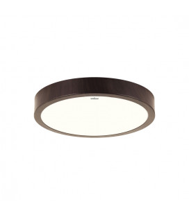 04150 PLAFON LED TECHO 18W IP44 4000K 1980Lm 280mm EFECTO WENGE ATUT STRÜHM