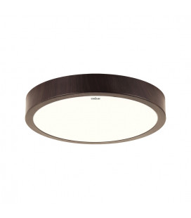 04152 PLAFON LED TECHO 24W IP44 4000K 2790Lm 280mm EFECTO WENGE ATUT STRÜHM