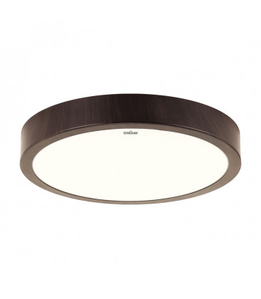 04154 PLAFON LED TECHO 36W IP44 4000K 4010Lm 280mm EFECTO WENGE ATUT STRÜHM